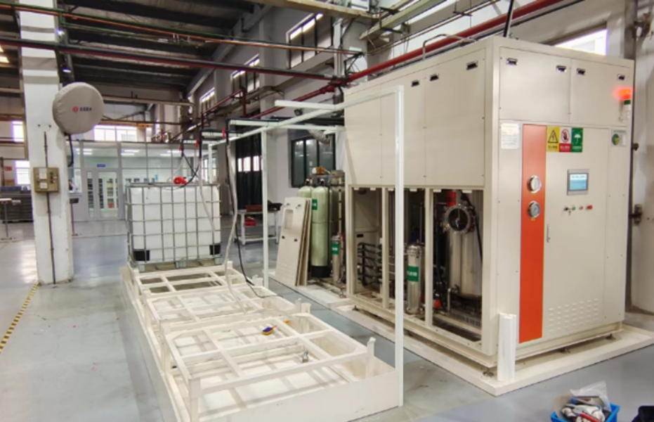 东风精冲2吨清洗废水安装现场